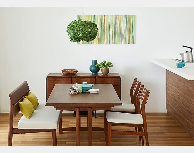 a.flat(エーフラット) MOKU low dining table (GB)のメイン写真