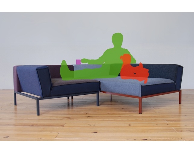 Airconditioned(エアコンディションド) KARATE CHOP SOFA SET MIXED UP(1P+2P)の写真