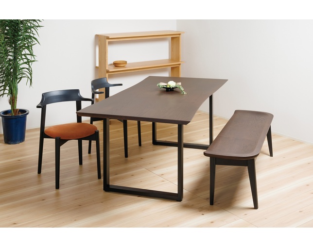 イバタインテリア(ibata interior) Ritzダイニングテーブル(鉄脚)の写真