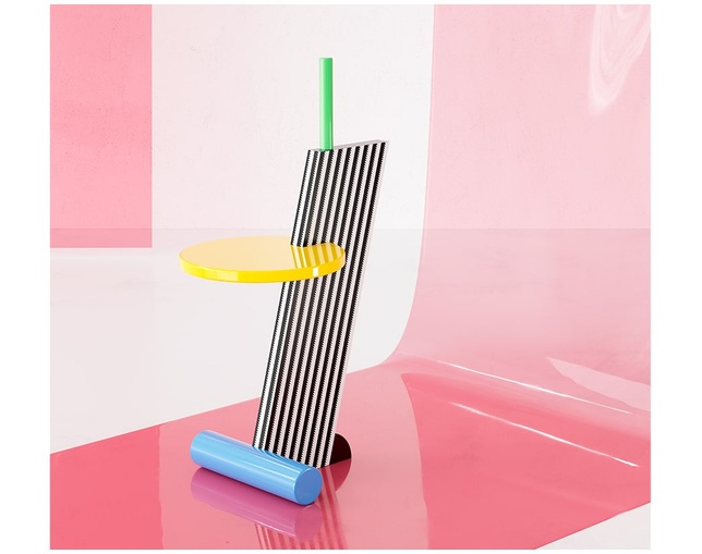 MEMPHIS(メンフィス) FLAMINGO テーブルの写真