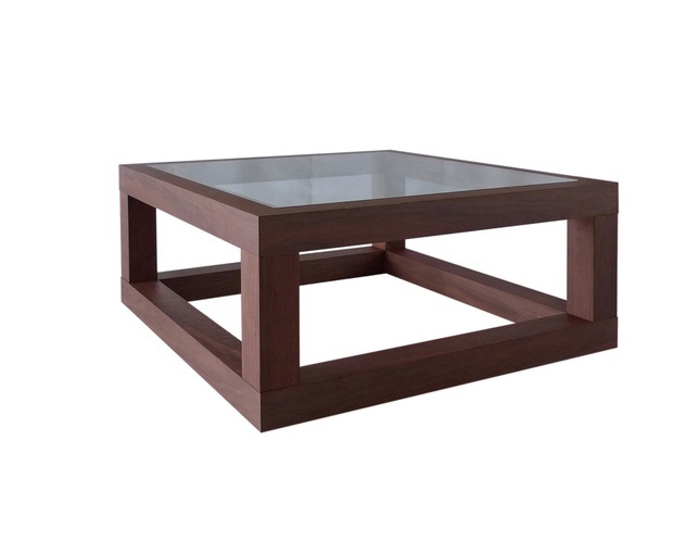 エリア(AREA) Wood frame living tableの写真