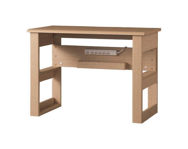 小島工芸 JD100×50デスクチェリーナチュラルの写真