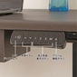 小島工芸 電動昇降デスク　JDE120×60　脚ホワイトの写真