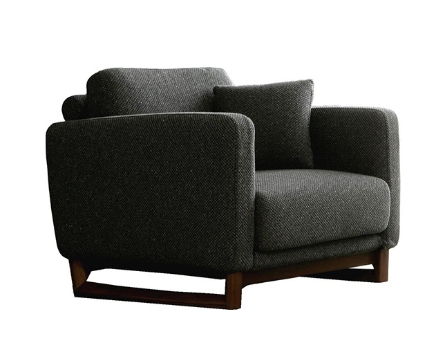 FUJI FURNITURE(フジファニチア) 1Pソファ L08640Aの写真