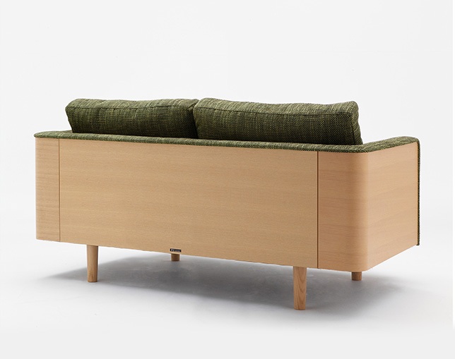 FUJI FURNITURE(フジファニチア) ワイド2Pソファ L08650Fの写真