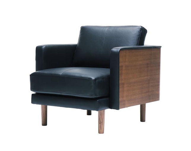 FUJI FURNITURE(フジファニチア) 1Pソファ L08520Aの写真