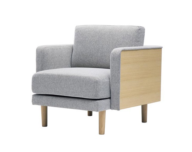 FUJI FURNITURE(フジファニチア) 1Pソファ L08520Aの写真