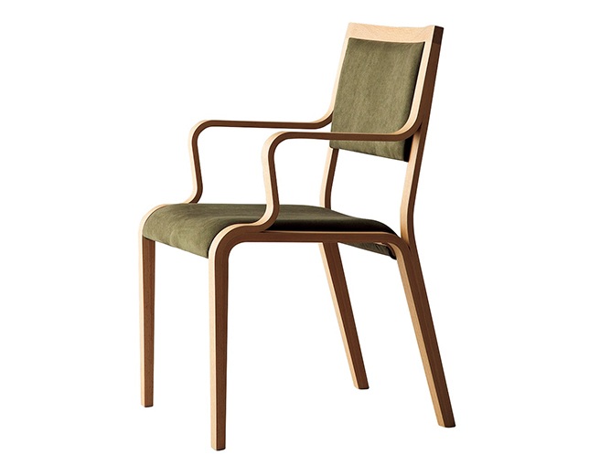 FUJI FURNITURE(フジファニチア) アームチェア D03800Aの写真