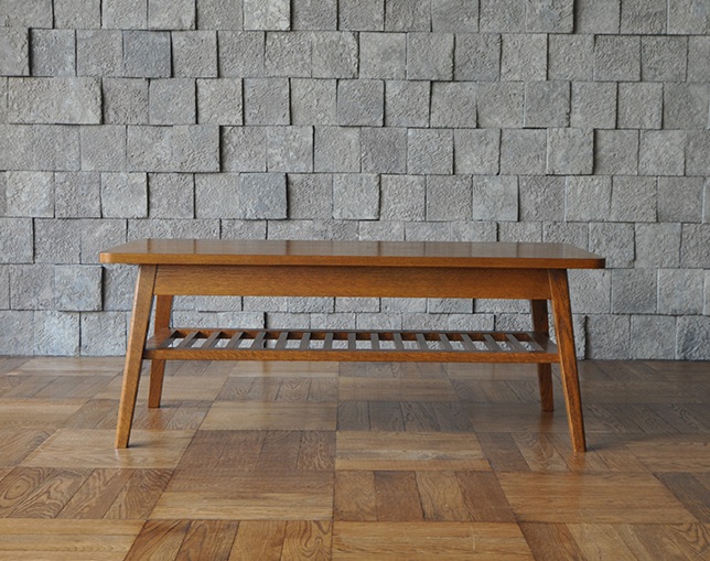 DH TEA TABLE シェルフ付 S / L(DH ティー テーブル シェルフ