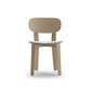 ALKI Triku Chair in oak - seat and back in oak / fabric / leatherの写真