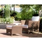 EXPORMIM Footstool 'Sudan' synthetic fiberの写真