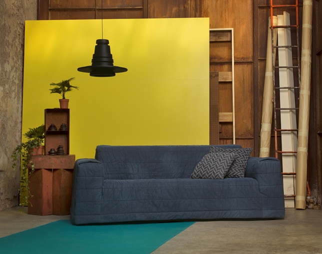 DIESEL LIVING(ディーゼル リビング) Mr. Softy Sofa Denim 210の写真