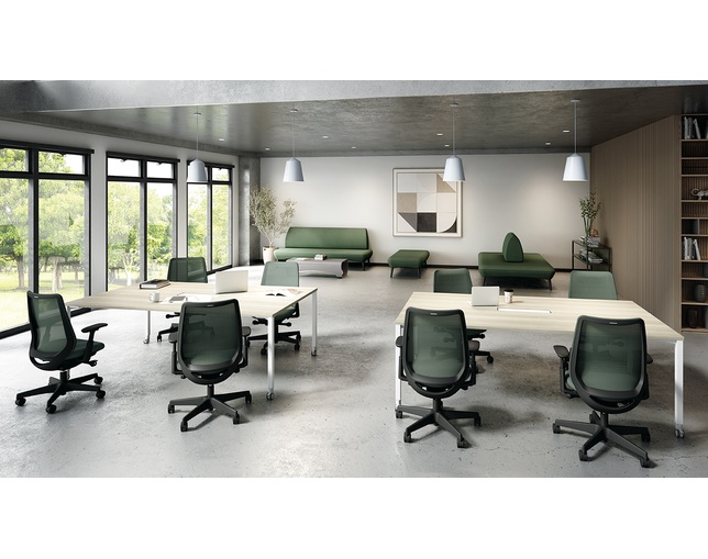 オカムラ Potam　ポータム サーキュラーモデルの写真