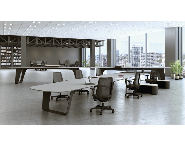 オカムラ Potam　ポータム サーキュラーモデルの写真