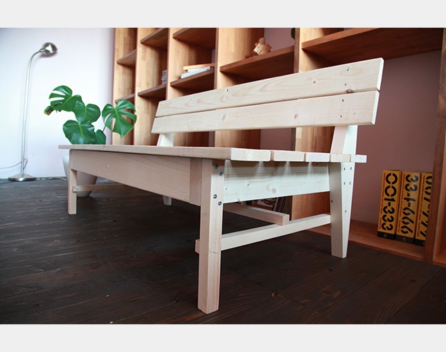 MaKeT(マケット) 107 BENCH SOFA 1200の写真