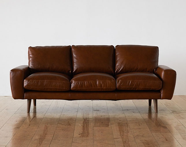 unico(ウニコ) MOLN leather sofa 3 seaterのメイン写真