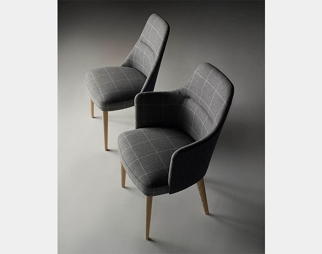 A-mode(エーモード) サイドチェア MD-901Sの写真