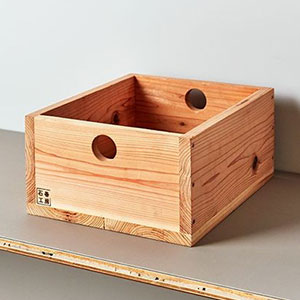 大人気アイテム 屑箱(クズバコ)/北海道民芸家具[タブルーム] ごみ箱
