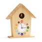 XYL カッコー時計 ヒノキの家 (カラー)の写真