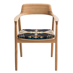 限定 コラボペンドルトンマルニ ヒロシマ深澤 アームチェア