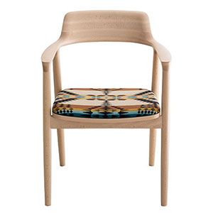 HIROSHIMAアームチェア × ペンドルトン Oak C-0 / Shonto