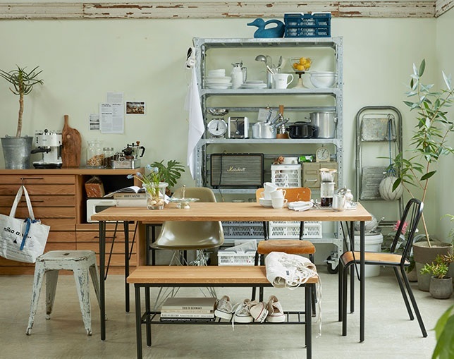 WHITE OAK DINING TABLE / (ホワイト オーク ダイニングテーブル