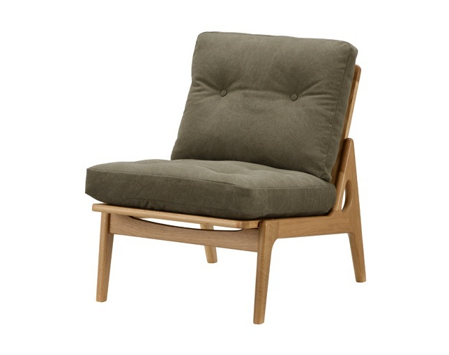 MARUNI60(マルニ60) リビングチェア アームレス (ナチュラル)の写真