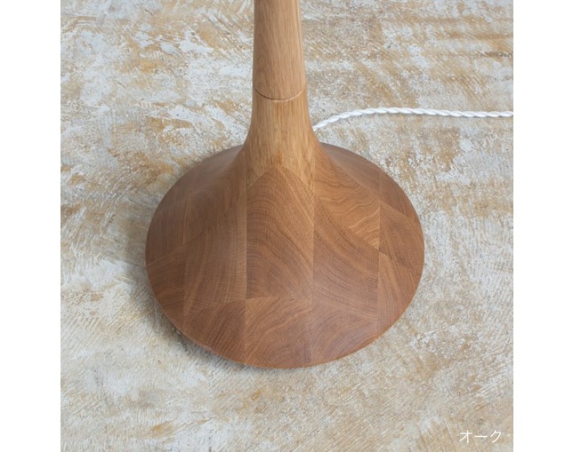 グリニッチ(greeniche) Floor Lamp oak (ecru)の写真