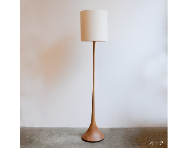 グリニッチ(greeniche) Floor Lamp oak (ecru)の写真
