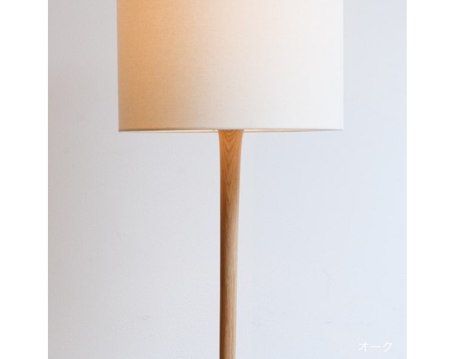 グリニッチ(greeniche) Floor Lamp oak (ecru)の写真