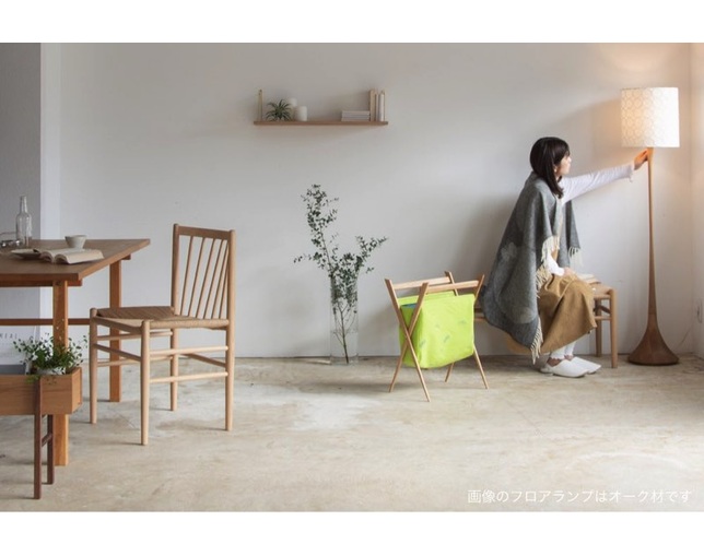 グリニッチ(greeniche) Floor Lamp oak (ecru)の写真