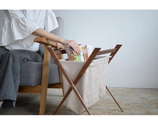 グリニッチ(greeniche) Magazine Rack (dop tambourine)の写真