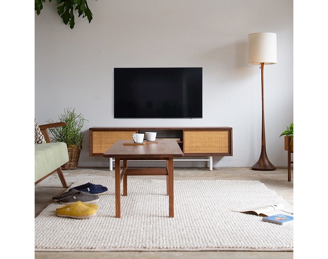 グリニッチ(greeniche) AV Board 2020 (walnut/スチール脚)の写真