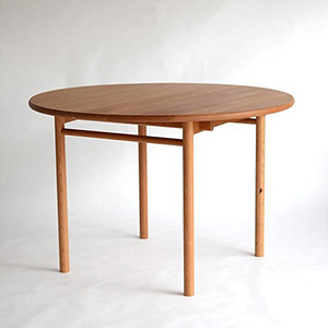 Round Cafe Table Φ900｜オーク無垢材 | 北欧家具 北欧