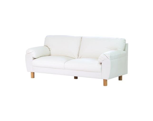 ISSEIKI(イッセイキ) RICREA 3P SOFA(EPU/PVC) WHの写真