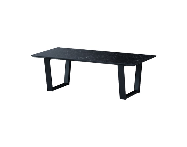 ISSEIKI(イッセイキ) SHANON CENTER TABLE 110 (MF-ML-BK)の写真
