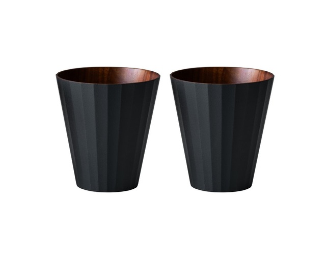 ISSEIKI(イッセイキ) 【SET】PRISM-Tumbler 2SET (Walnut+Walnut)の写真