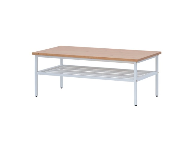 ISSEIKI(イッセイキ) GARIS LIVING TABLE 100 (PN-LBR-IRON-WH)の写真