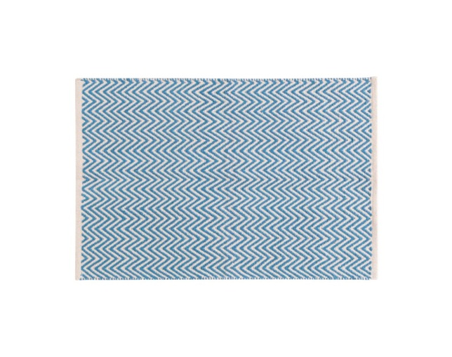 ISSEIKI(イッセイキ) CHEVRON IDP-6 INDIAN COTTON 60×90 RUG BLの写真