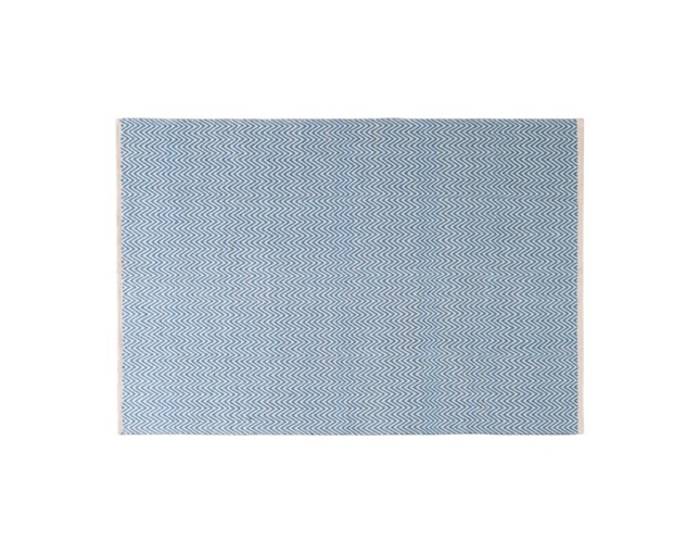 ISSEIKI(イッセイキ) CHEVRON IDP-6 INDIAN COTTON 140×200 RUG BLの写真