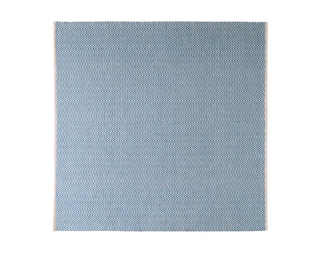 ISSEIKI(イッセイキ) CHEVRON IDP-6 INDIAN COTTON 200×200 RUG BLの写真