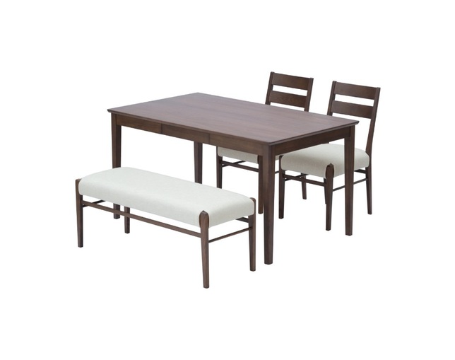ISSEIKI(イッセイキ) 【SET】ERIS PLUS-4 DINING 4SET (DT+DCx2+DB)(WN-V-MBR)(GR-BR-BE)の写真