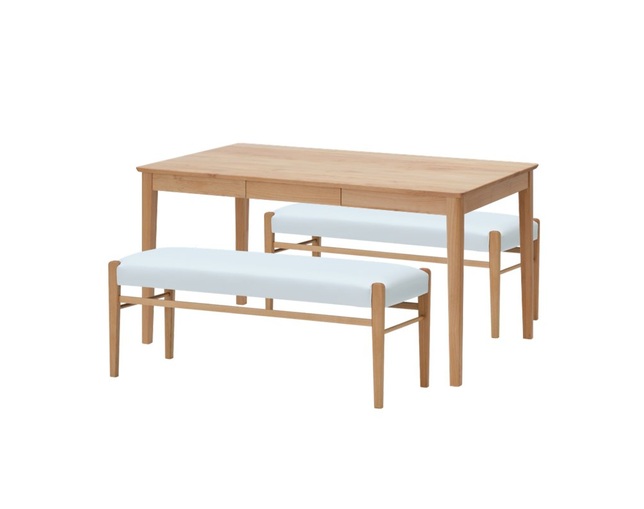ISSEIKI(イッセイキ) 【SET】ERIS PLUS-4 DINING 3SET (DT+DBx2)(AL-NA)(GR-BR-BE)の写真