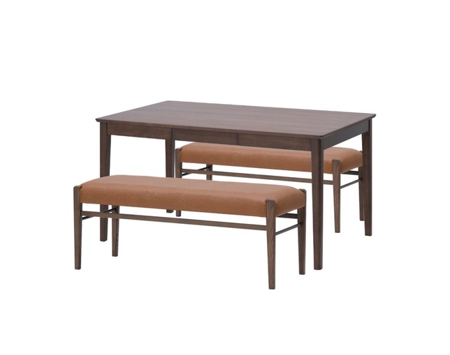 ISSEIKI(イッセイキ) 【SET】ERIS PLUS-4 DINING 3SET (DT+DBx2)(WN-V-MBR)(GR-BR-BE)の写真