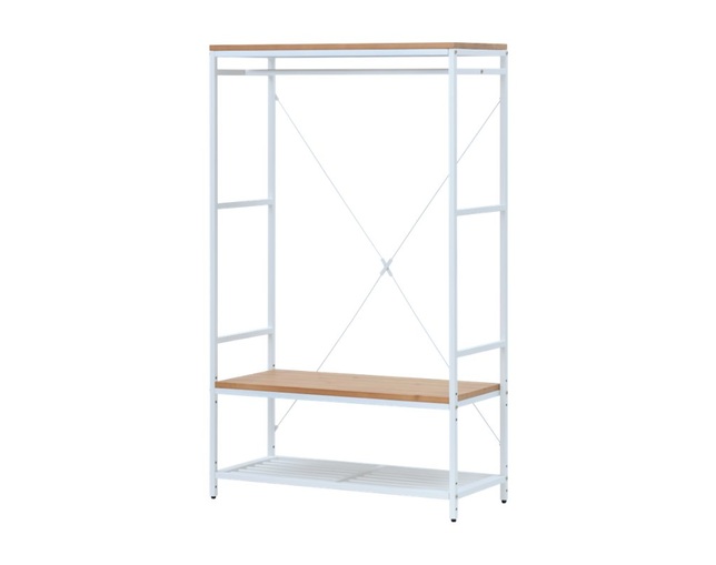 ISSEIKI(イッセイキ) GARIS WARDROBE 90 (PN-LBR-IRON-WH)の写真