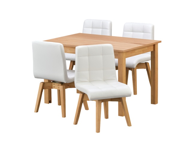 ISSEIKI(イッセイキ) 【SET】VOLAN DINING 5SET (DT110-150＋DC×4)(LBR)の写真