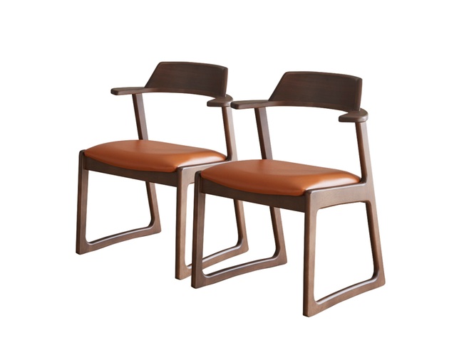ISSEIKI(イッセイキ) PRECIO CHAIR (RW-BR) (2SET)の写真