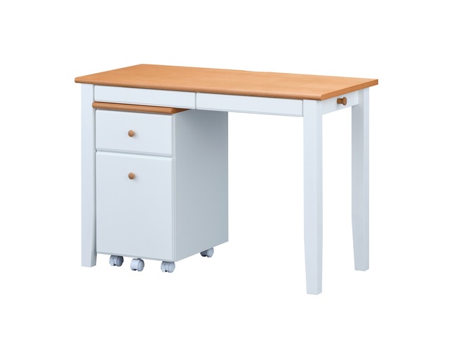 ISSEIKI(イッセイキ) 【SET】CHANTE DESK 100 + WAGON(BH-LBR+WH) 2点SETの写真