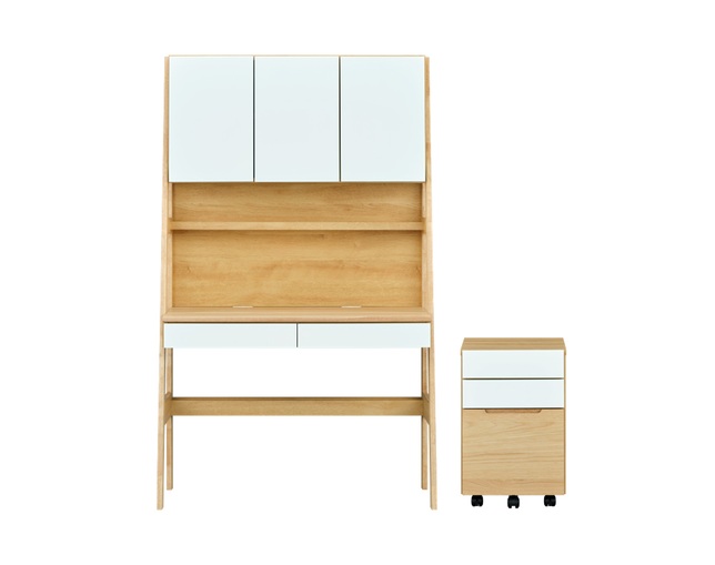 ISSEIKI(イッセイキ) 【SET】ENOMO DESK 105 + WAGON 37 (WO-V-NA+110WH) 2点SETの写真