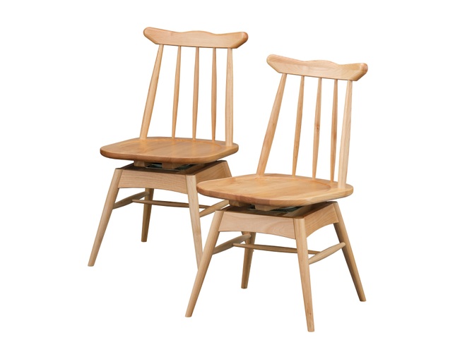 ISSEIKI(イッセイキ) 【SET】NORN DINING SWIVEL CHAIR 2脚SETの写真